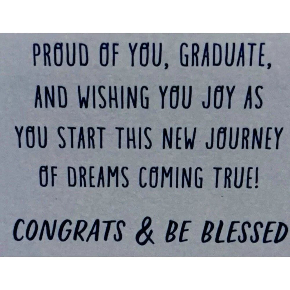 DaySpring Graduation Card – Wherever Heaven Leads You – Encouragement – New
